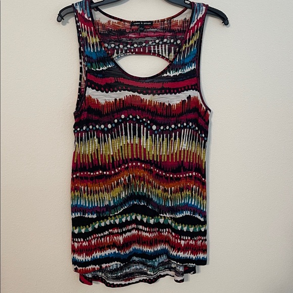 Cable & Gauge Colorful Tank Top - Picture 1 of 16
